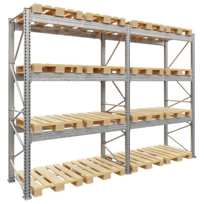 Regał paletowy magazynowy