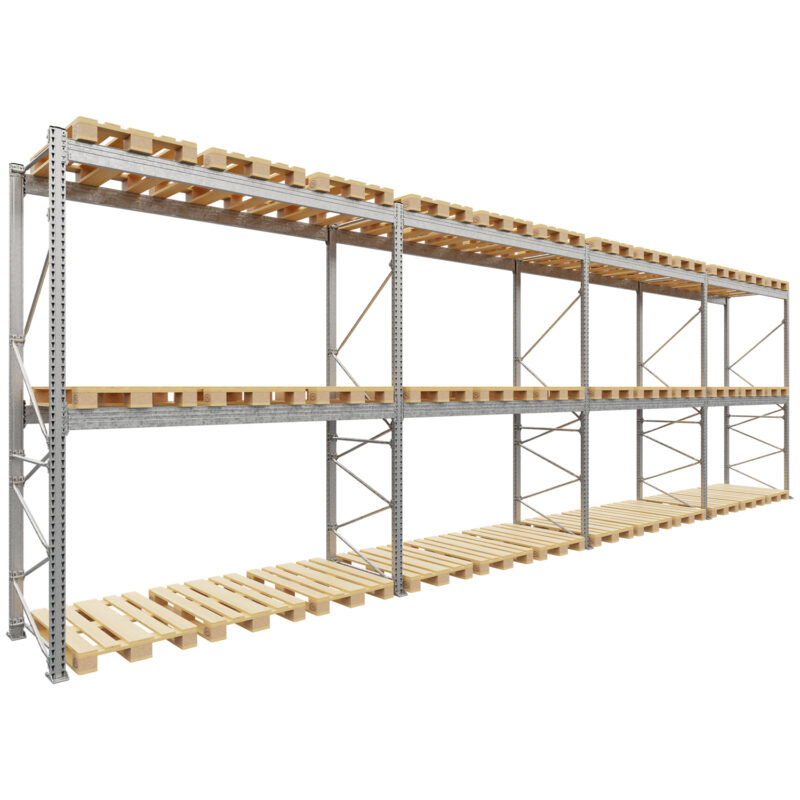 Regał paletowy magazynowy