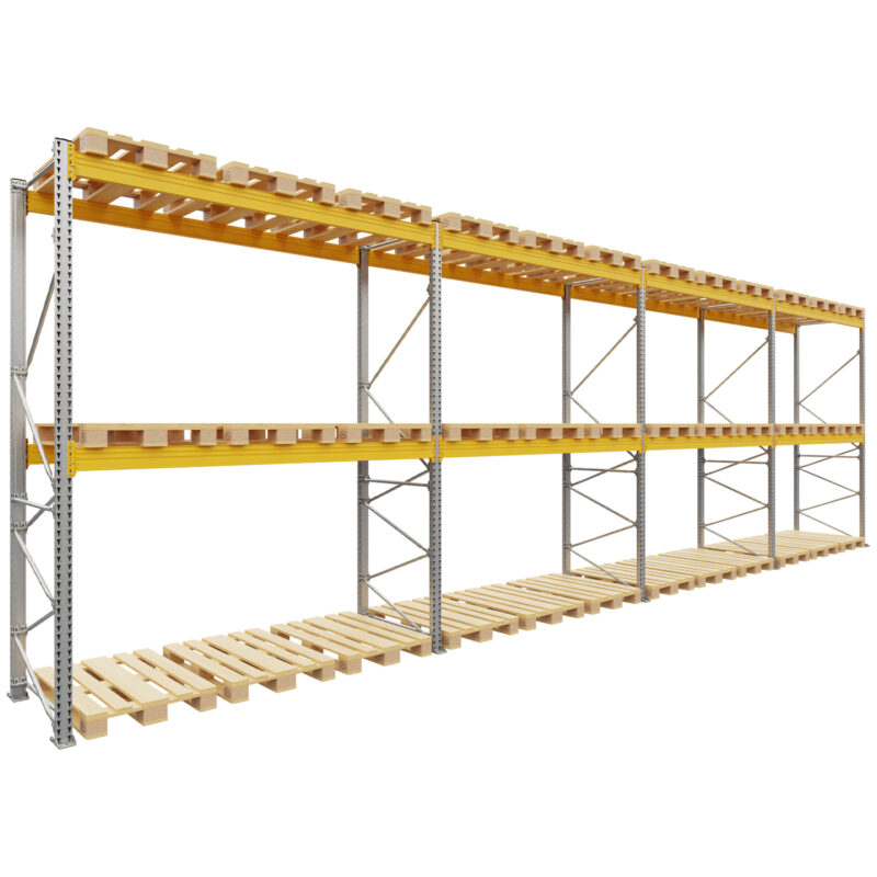 Regał paletowy magazynowy