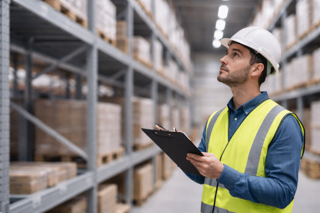 Normy regałów magazynowych