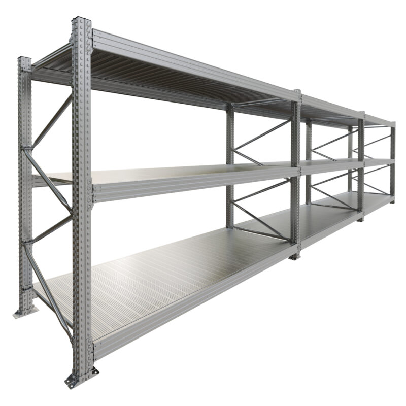 Regał magazynowy do dużych obciążeń