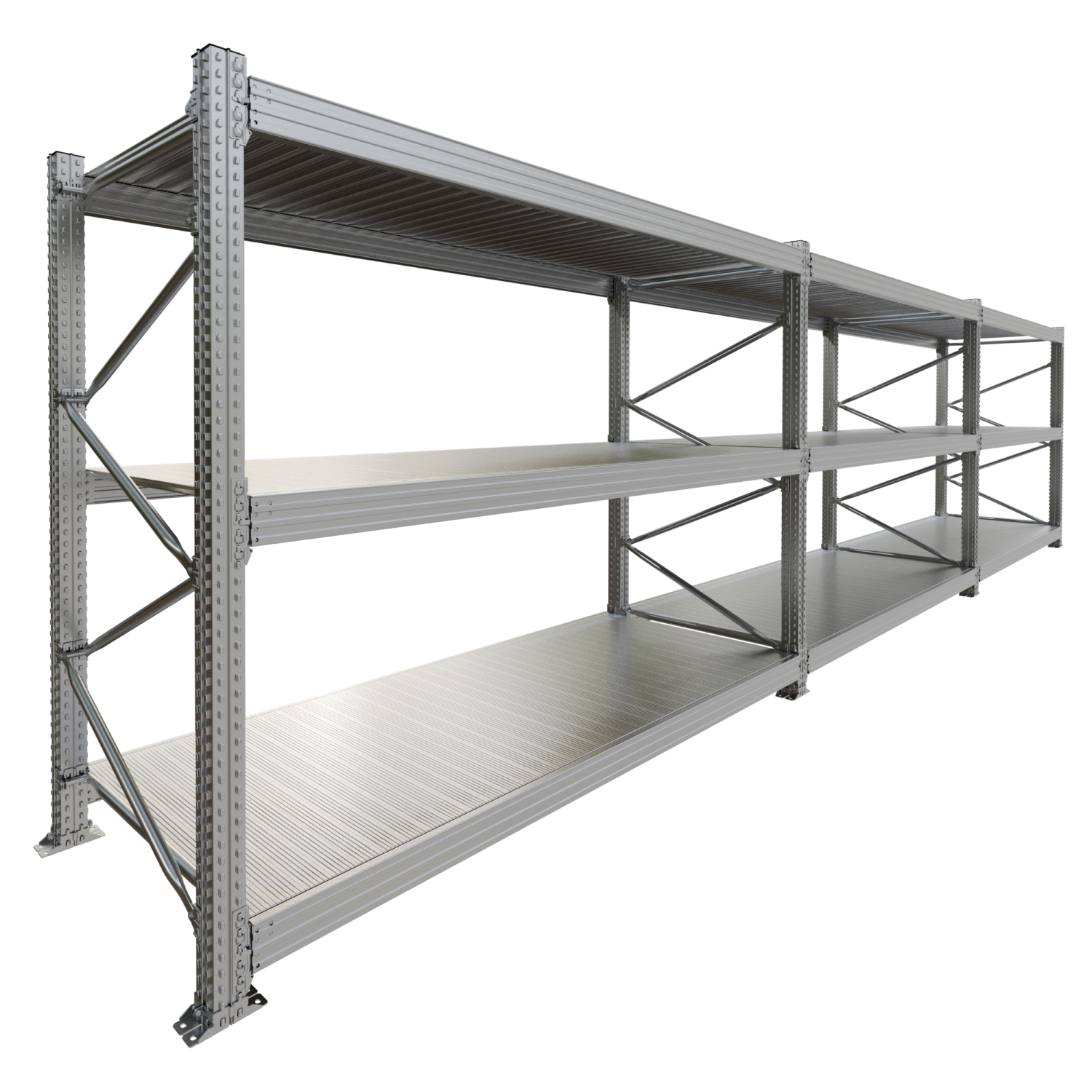 Regał magazynowy do dużych obciążeń