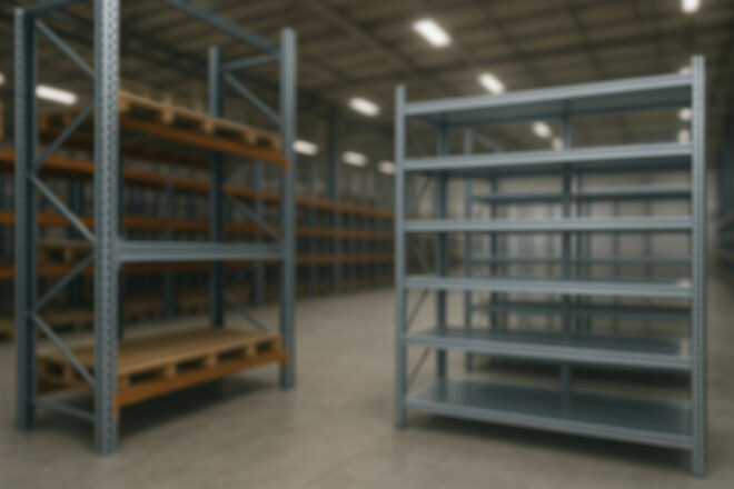 Regały paletowe i półkowe