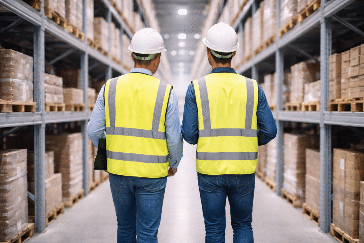 regały magazynowe BHP